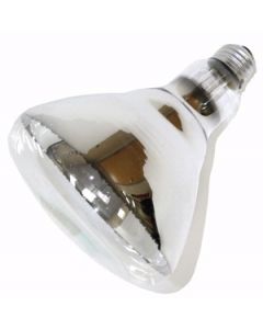 Lamp 150 watt infrarood: wit, hard glas