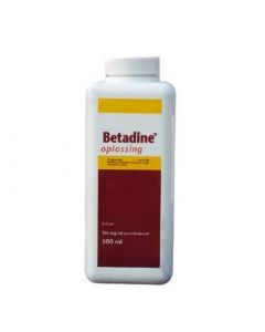 Betadine oplossing 500 ml