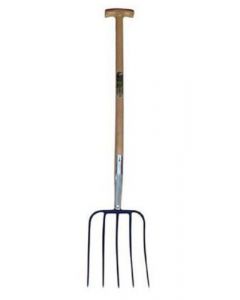 Mestvork 4 tands met steel 85cm