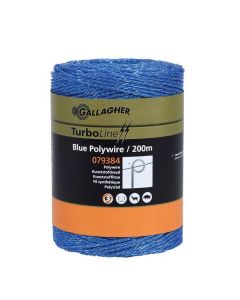 Kunstofdraad blauw, 200 of 400 meter